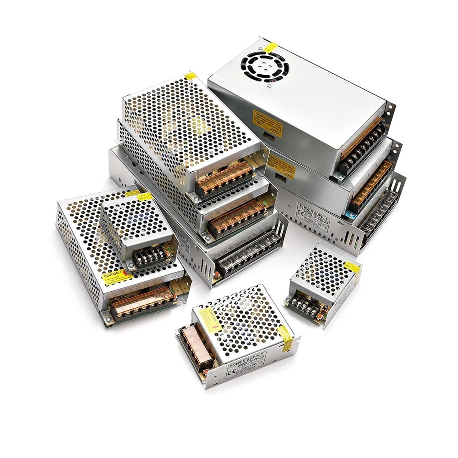500W Universal-Schaltnetzteil 5V 12V 24V Hohe Präzision