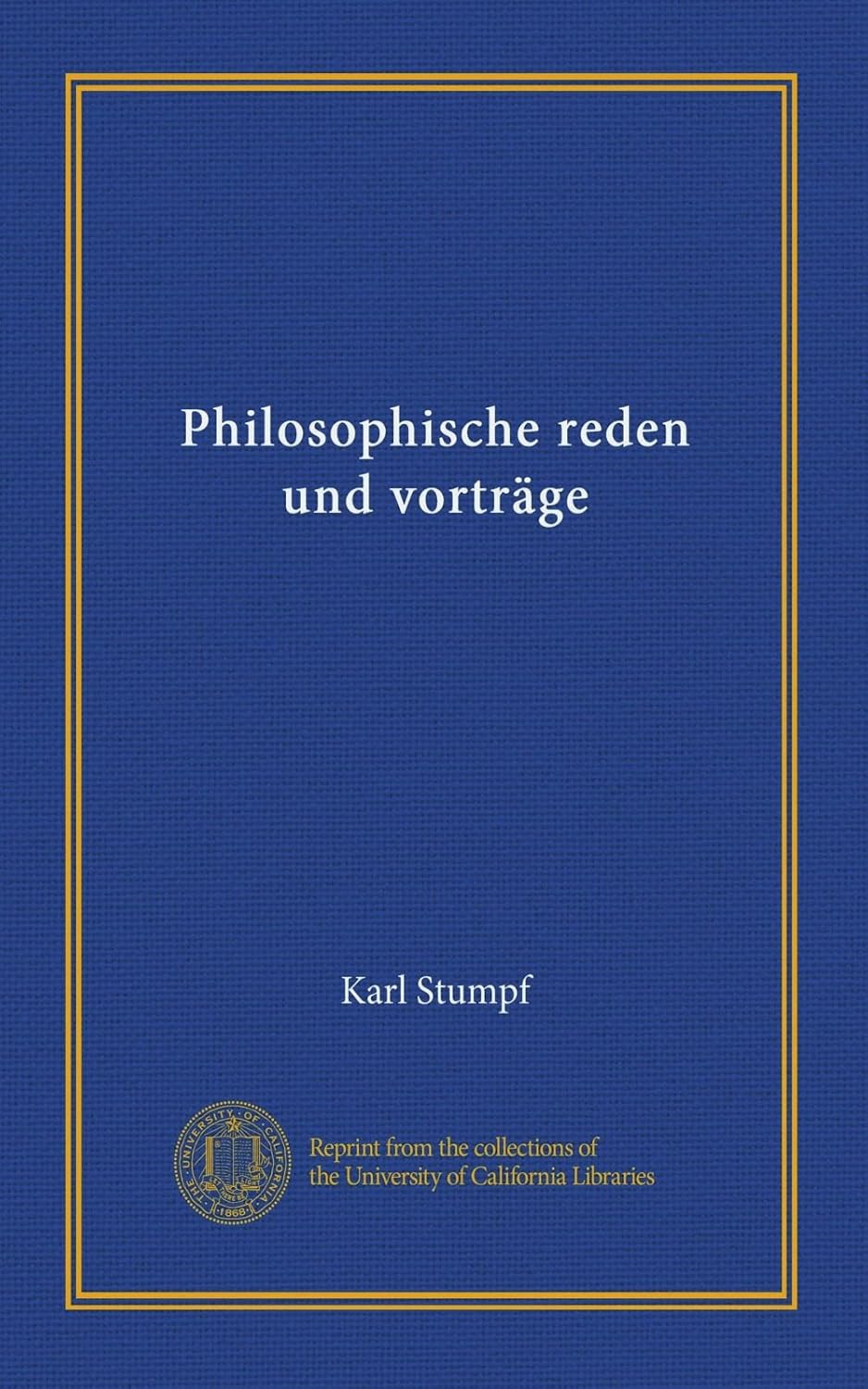 Philosophische reden und vorträge (German Edition)