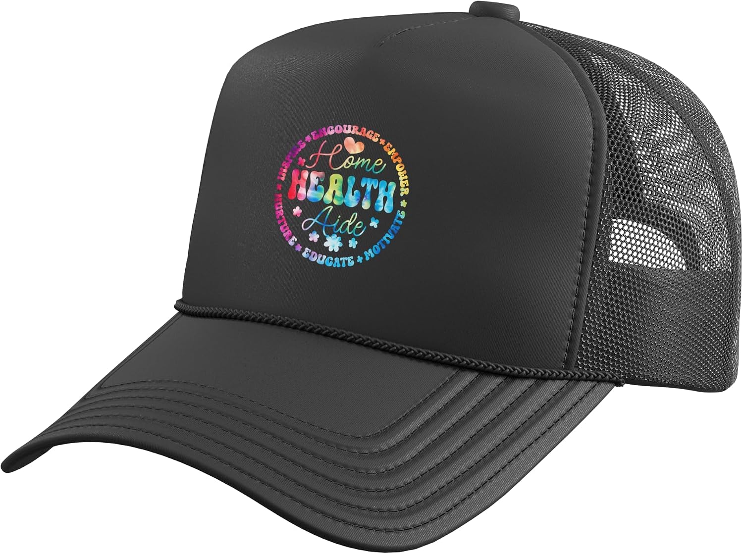 Home Health Aide Personal Support Worker PSW Appreciation Trucker Hat with Adjustable Mesh Back