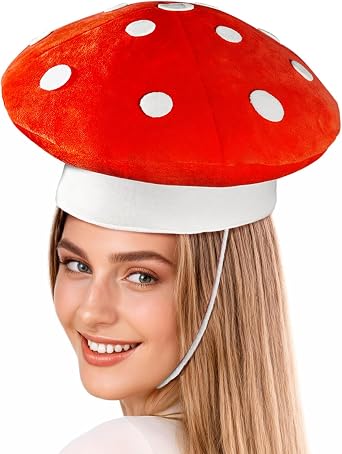 Mushroom Hat Mushroom Costume Silly Hats Party Costume