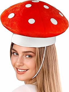 Mushroom Hat Funny Mushroom Costume Novelty Hats Party Costume