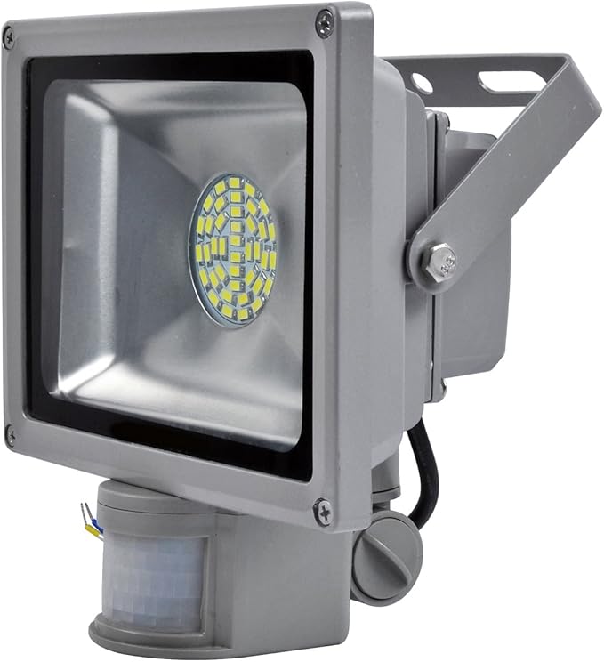 Greenmigo 30W SMD Schijnwerper met Bewegingsmelder LED spot Warm Wit Warm Wit licht IP65 Waterdichte LED Lamp Schans Schijnwerper LED Tuinlamp Buiten Staal photo 2
