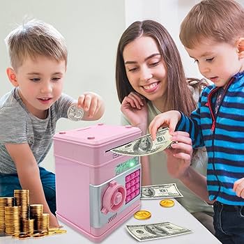 貯金箱　3種類　doughboy（タグ付き） カールじいさん　a&w 未使用品 Amazon.co.jp: Daconovo ATM キッズ貯金箱 男の子 女の子用