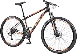 Bicicleta Rino Start RX 1.4 MTB Aro 29 Alumínio 24 Marchas Freio a Disco Suspensão Dianteira