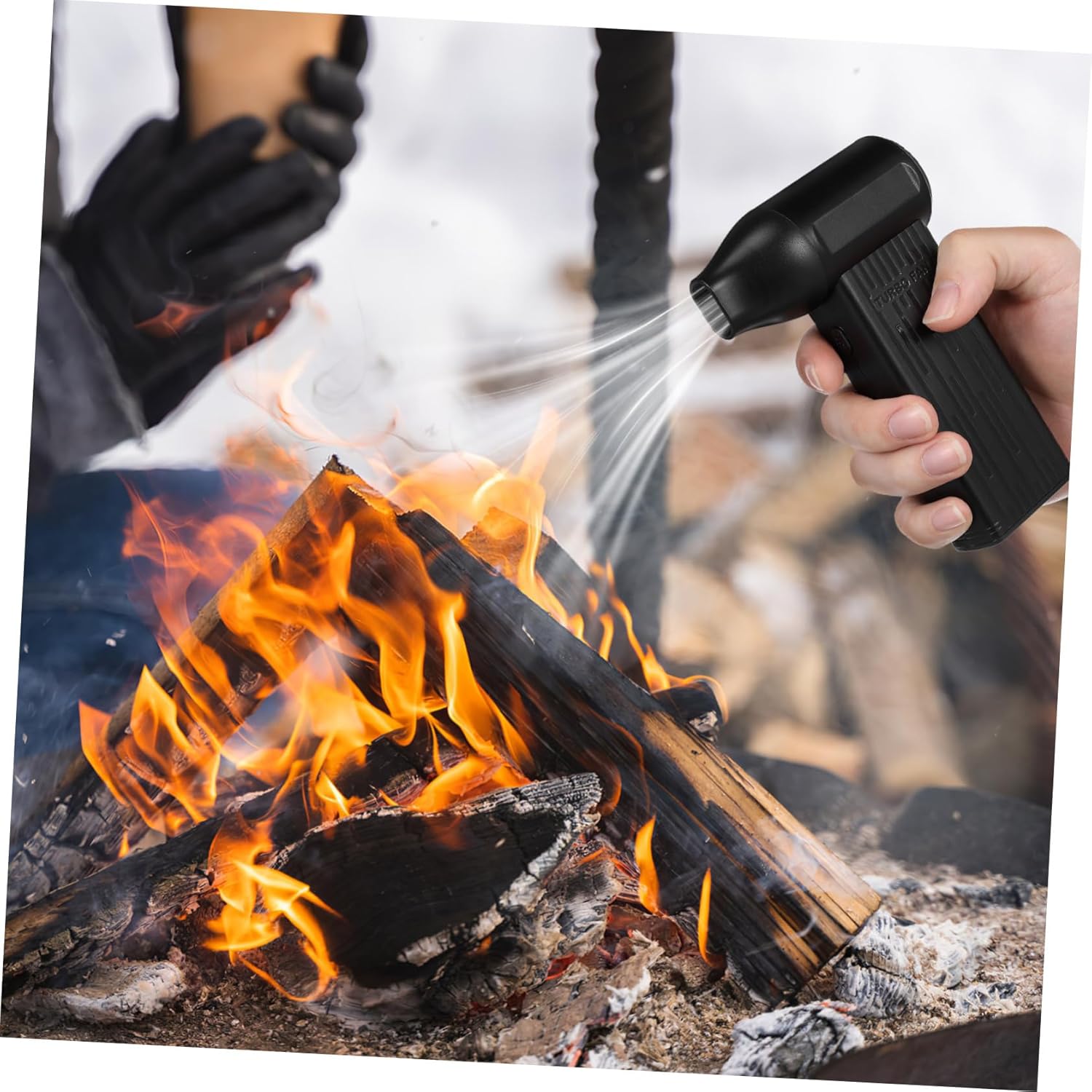 Handheld Electric Blower Cordless Air Duster with Extended Battery Life Low Noise Operation for Efficient Car Drying and Detailing for Multiple Cleaning Tasks