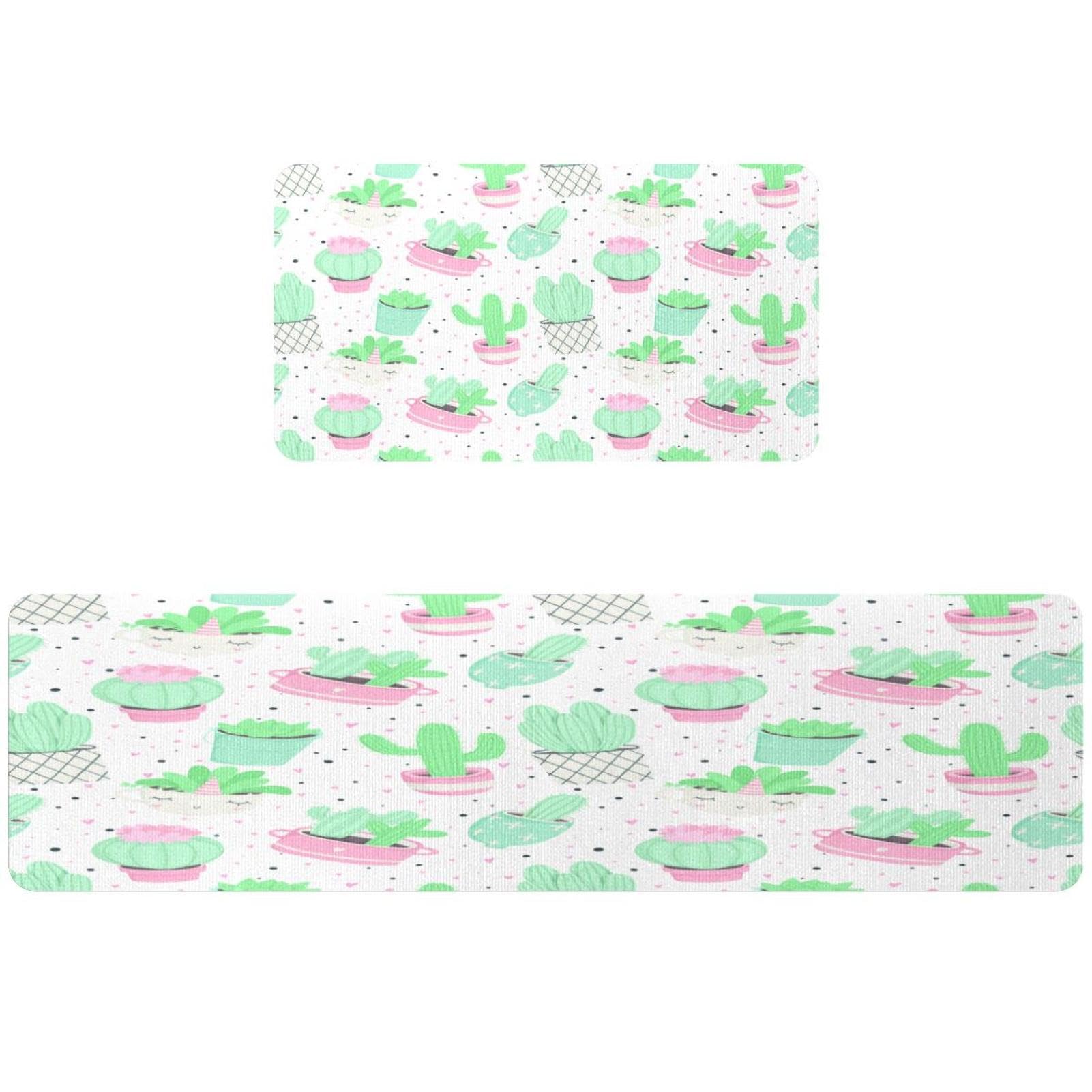 Tapete de cocina superabsorbente con base antideslizante lavable juego de 2 piezas