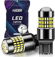 Vista 13 de LUYED 2 focos LED de 900 lúmenes superbrillantes 3014 78-EX Chipsets 3056 3156 3057 3157 para ópticas traseras, luces de freno, rojas