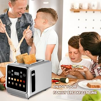 Amazon.com: Toaster Touch Screen Toaster 2 Slice with LCD