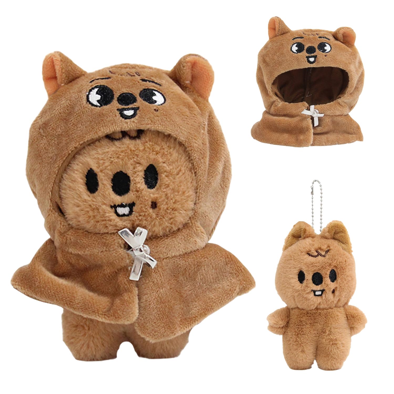 Sk-zoo Pluche Sleutelhanger 'Karma' Sleutelhanger 7 * 9 cm
