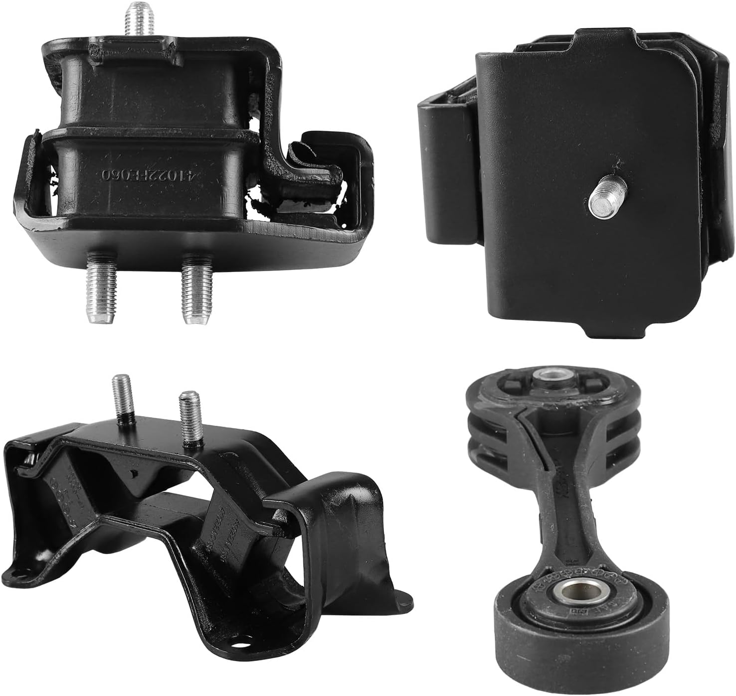 4Pcs Engine Motor Mount & Transmission Mount, For Subaru Impreza 2004-2014, For WRX 2012-2015, For WRX STI 2014-2021, Replace# A6712 A6712 A6739 A6723