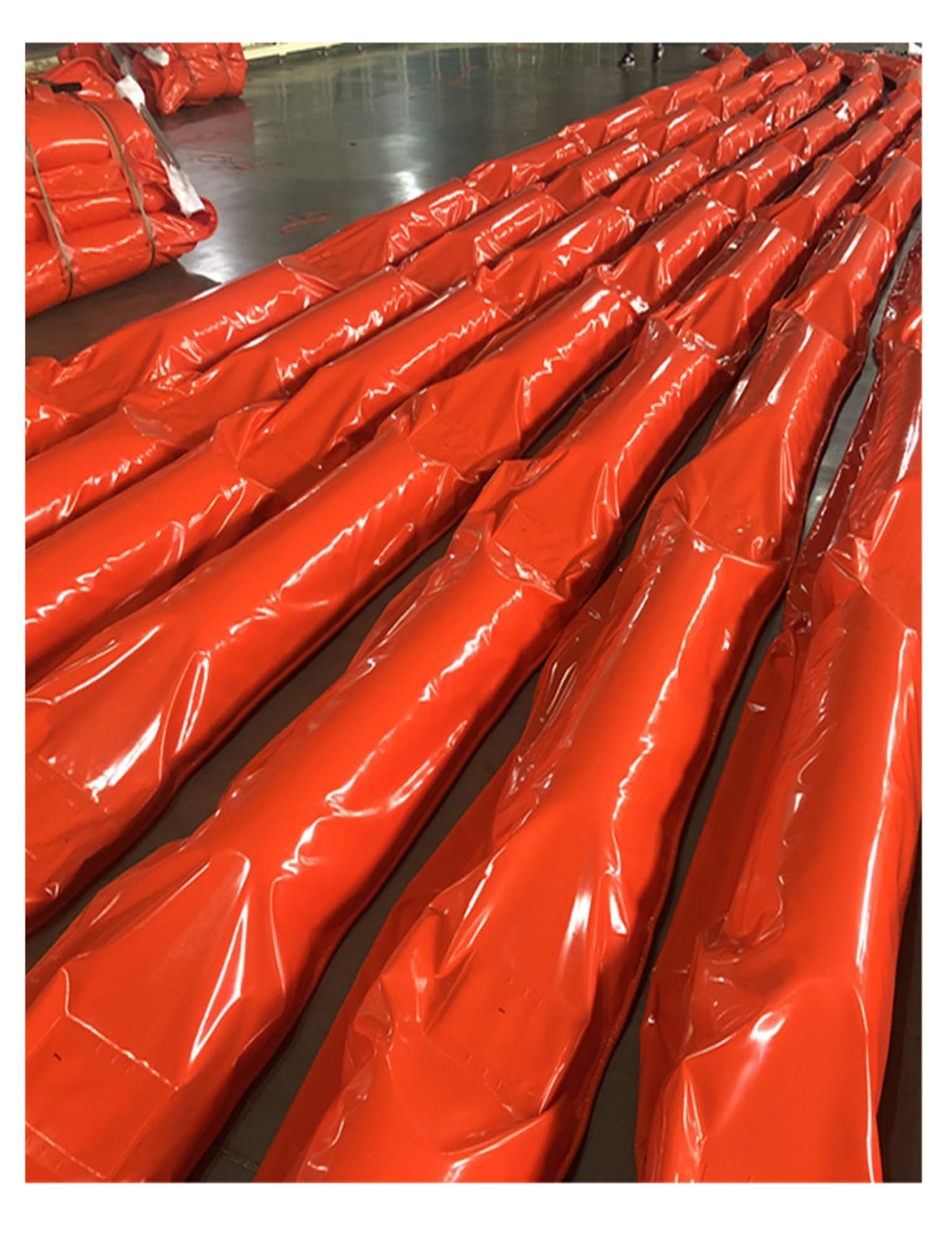 DUANHOZ Interception BarrierPVC Floating Oil Boom - Heavy-Duty Reusable Containment Barrier | Oil Spill Control for Ports, Rivers & Emerncy Response | PVC Oil Boom with Customiza