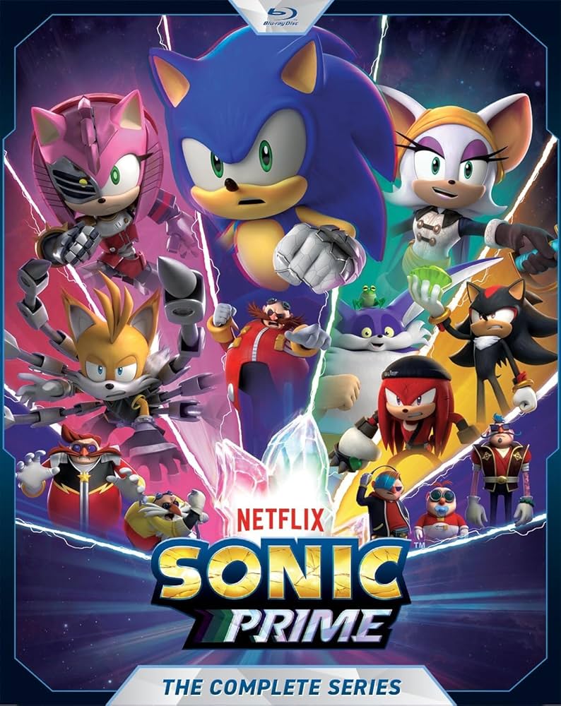 【新品】ソニック・ザ・ヘッジホッグ　ソニックプライム　スチールブック Amazon.com: Sonic Prime: The Complete Series - Steelbook [Blu-Ray