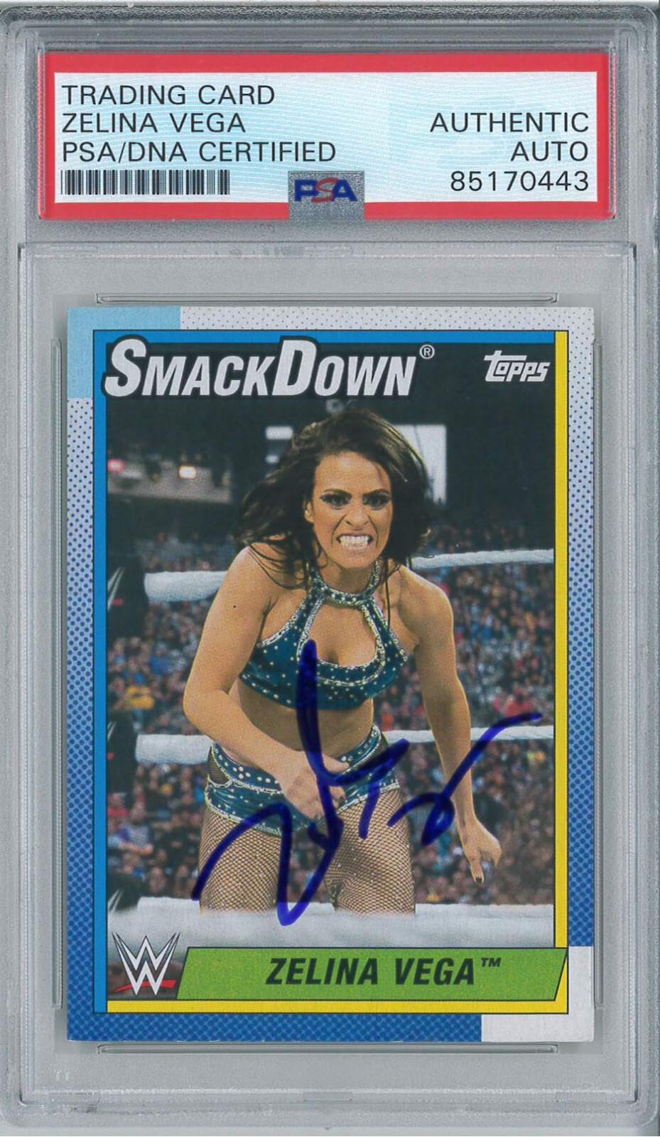 Amazon.com: Zelina Vega Signed Slabbed Autograph WWE 2021 Topps