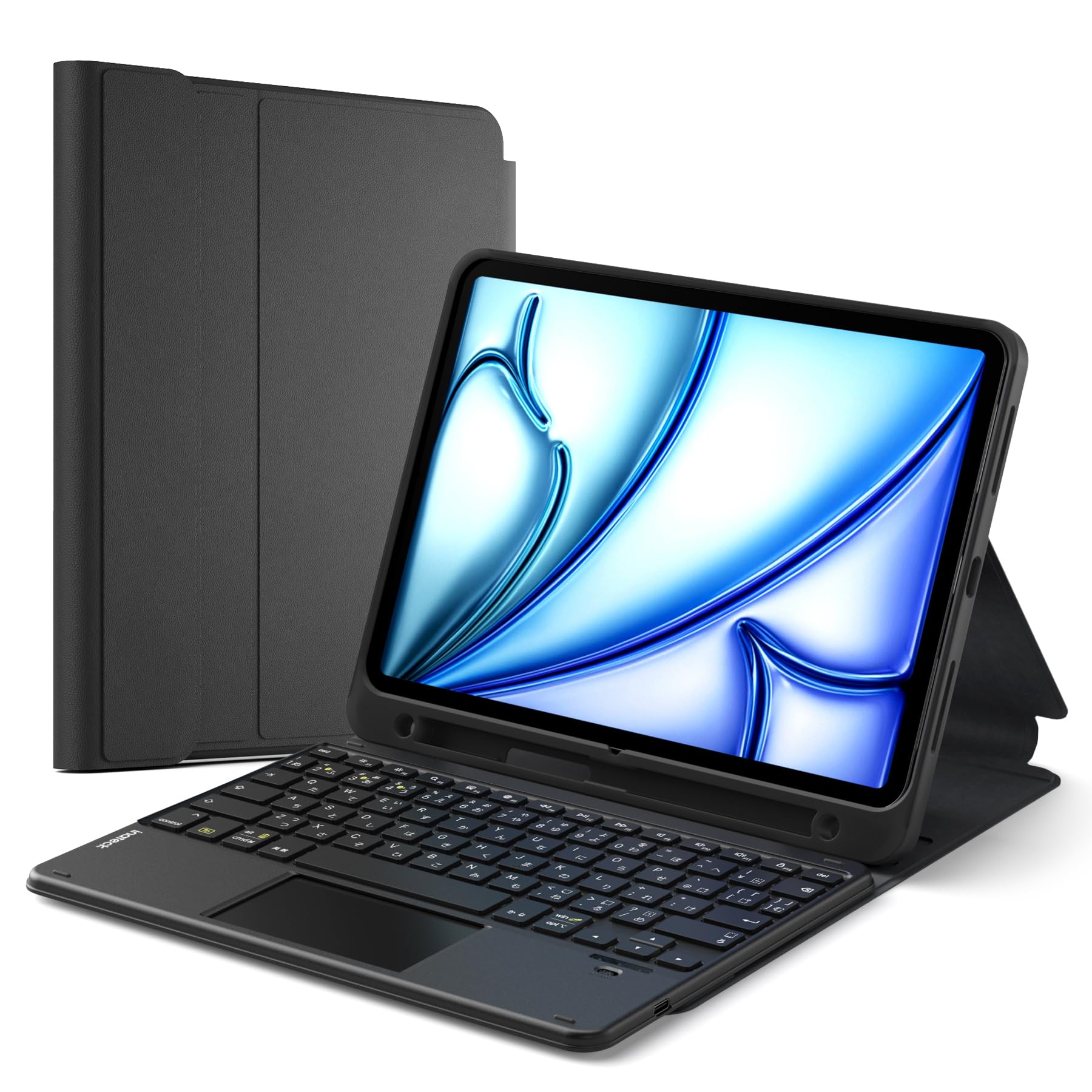 Amazon.co.jp: Inateck iPad A16 11世代ケース キーボード付き 着脱