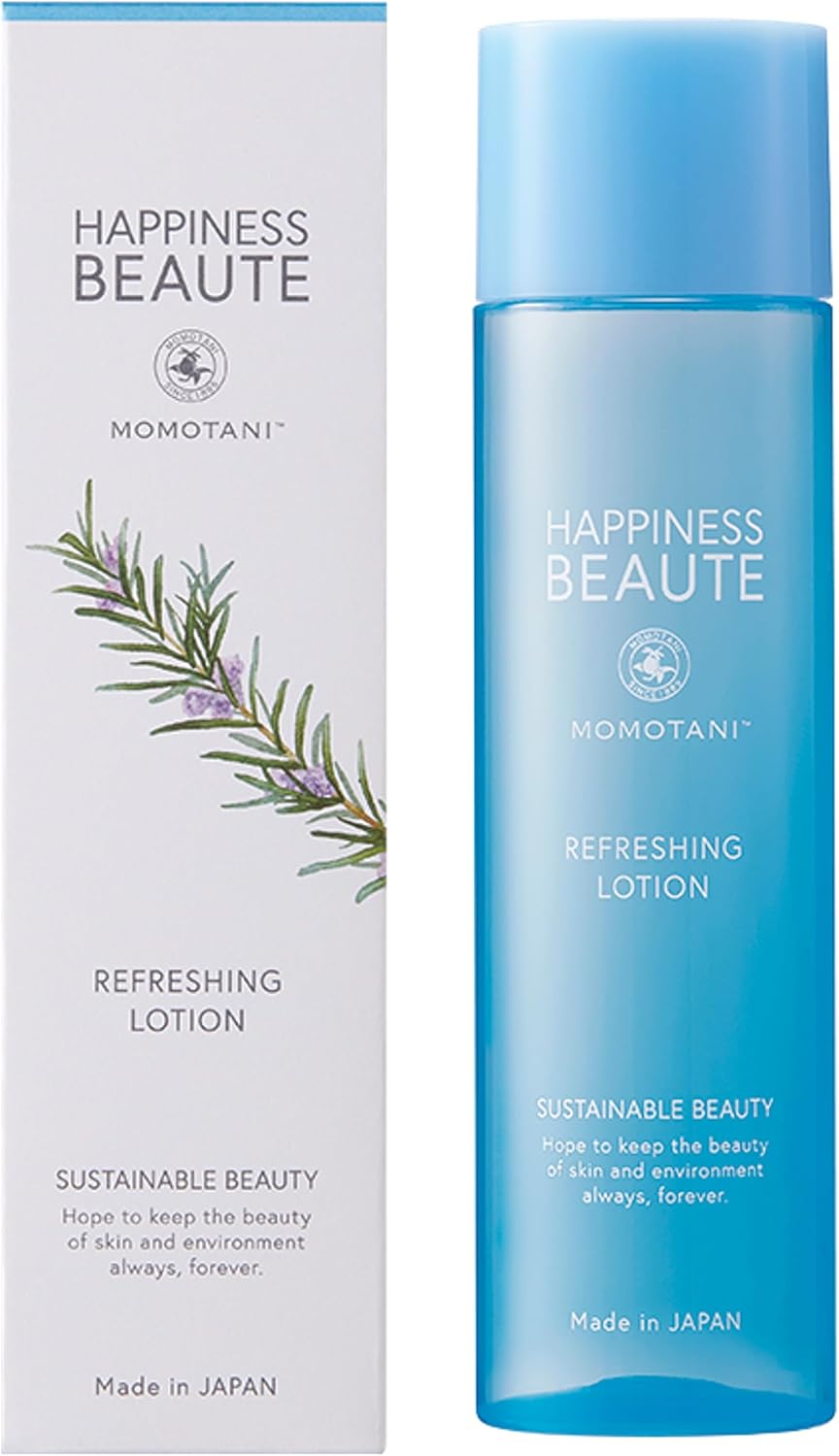 Happiness Beaute Refreshing Lotion 150ml – Halal Certified, Vegan, Cruelty-Free Skincare – Made in Japan, Deep Hydration, FSC Certified Packaging Happiness Beaute Refreshing Lotion 150ml – Halal Certified, Vegan, Cruelty-Free Skincare – Made in Japan, Deep Hydration, FSC Certified Packaging