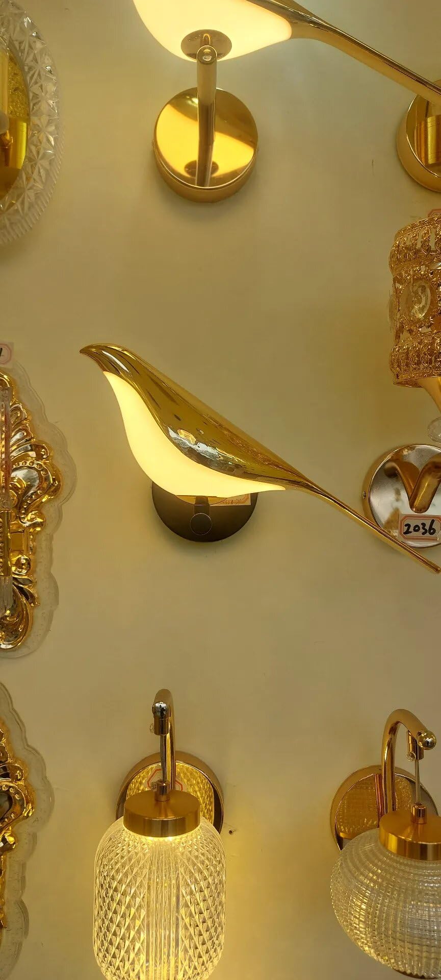 INDU Lights Modern Gold Bird LED Wall Light – Luxury Decorative Wall Sconce with Warm White Illumination for Bedroom, Living Room, Hallway & Home Decor-image-36