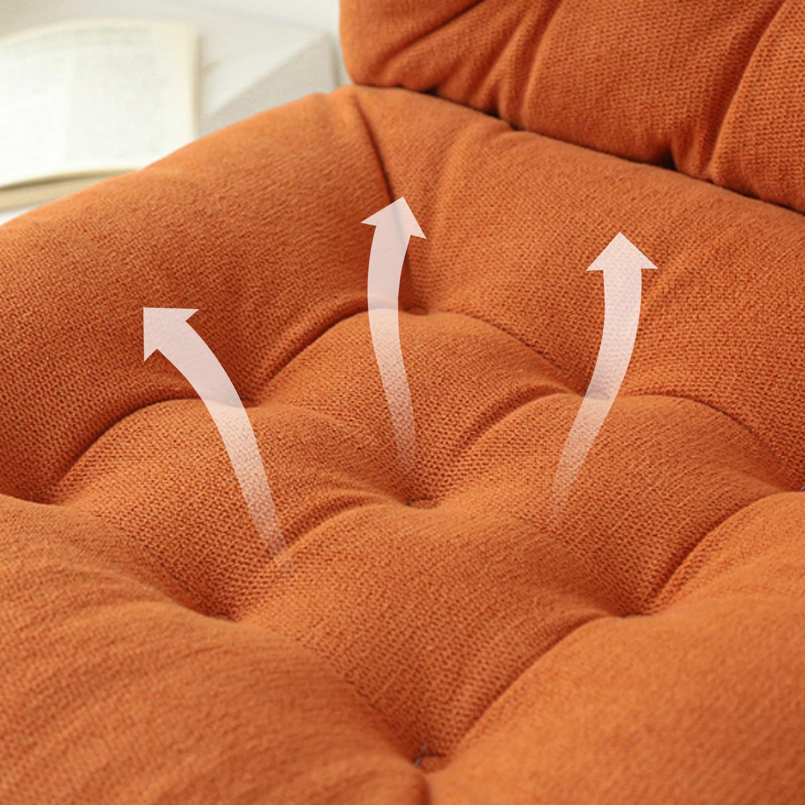 Comodi cuscini per sedie con schienale, antiscivolo, per interni ed esterni, 40 x 80 cm, con cinghie, per casa, giardino e cucina, ed eleganti