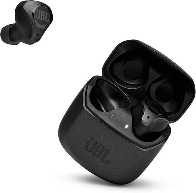JBL Club Pro+ Tws - Small True Wireless Bluetooth in-Ear Headphones with Charging Case, in Black