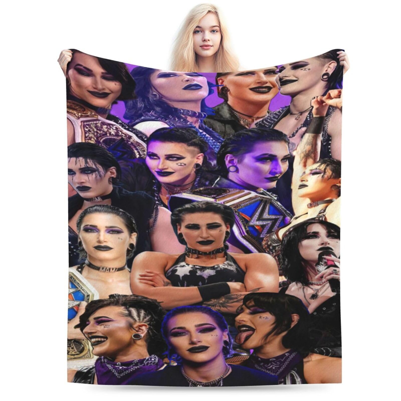 Ultra-Soft Micro Fleece Blanket Rheas Flannels Ripleys Air Conditioning Throw Blanket Novel Pattern Plush Flannel Blankets Warm Cozy Blankets for Bed Sofa Camping Black 40"x30"