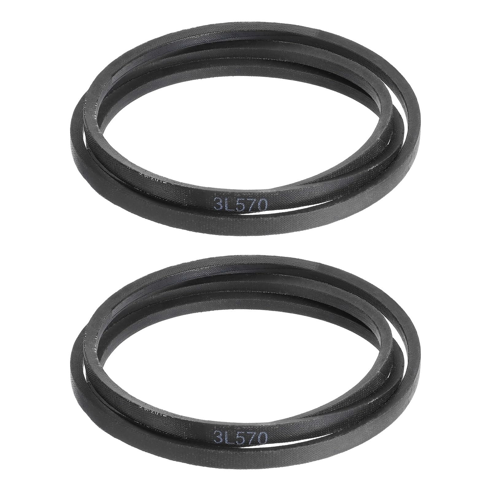 uxcell 3L240 Classic Wrapped Rubber V-Belt, 24"(610mm) Outside Circumference, 3L Profile V Belt 3/8" Width 7/32" Height — view 122