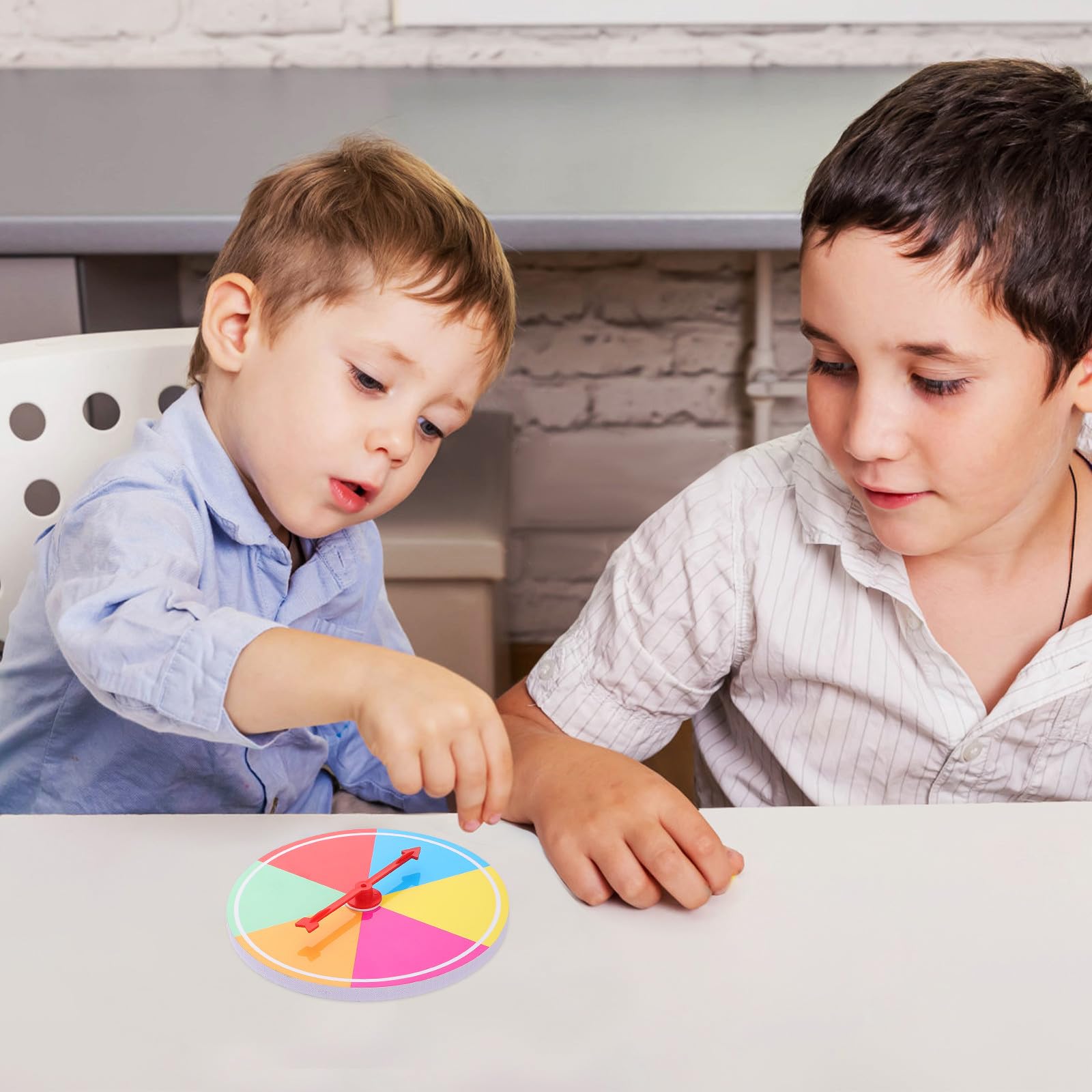 Lot De 2 Roues De Jeu Arc-en-Ciel Avec Flèches – Matériel Pédagogique Pour Activités En Classe Ou Soirées Jeux