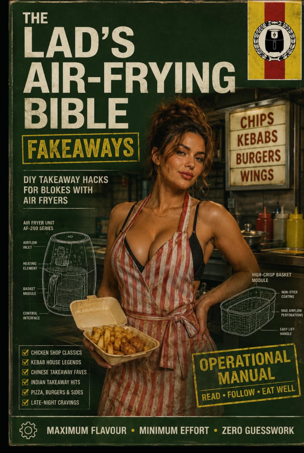 The Lad’s Air-Frying Bible: Fakeaways: DIY Takeaway Classics Made Cheap, Crispy and Properly Tasty — No Oven, No Delivery Apps, Just an Air Fryer (The Lads Air Frying Bible Series)