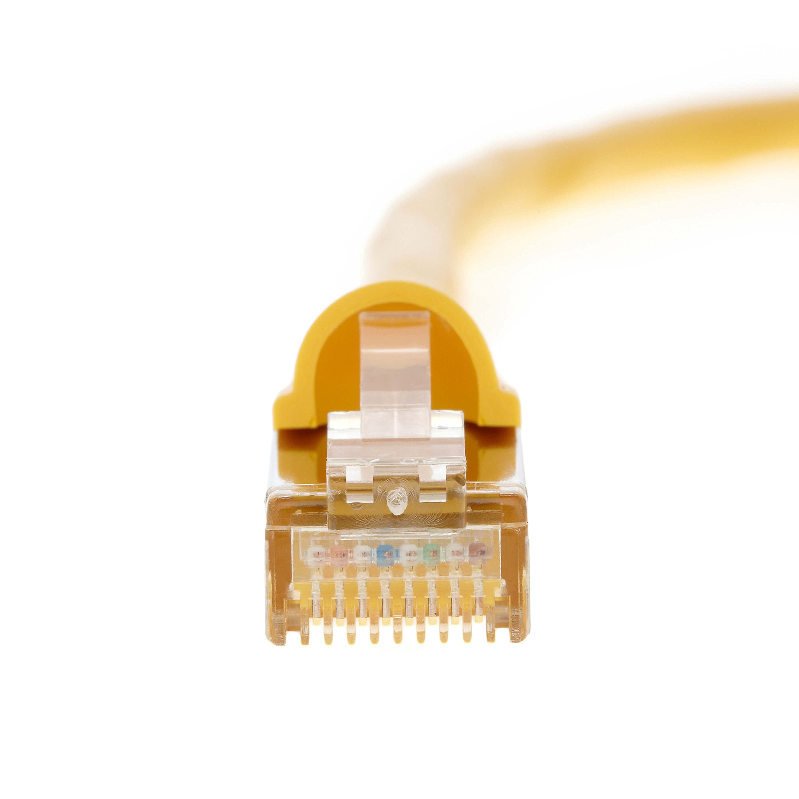 Installerparts câble Ethernet Cat6 Câble blindé (SSTP/SFTP) Gaine 6 Feet (10 Pack) Jaune