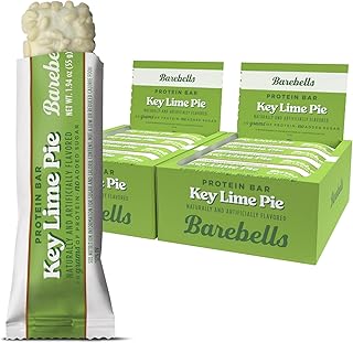 Barebells Protein Bars - Protein Snacks with High Protein (12 Count (Pack of 2), Key Lime)