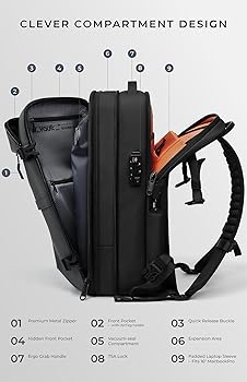 Amazon.co.jp: AirVault 真空シール トラベルバックパック 60L