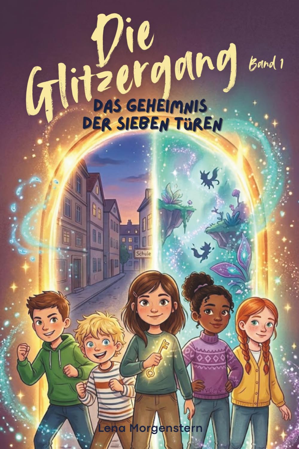 Die Glitzergang - Band 1: Das Geheimnis der sieben Türen: Spannendes Kinderbuch ab 8 Jahren über Magie, Freundschaft und Abenteuer