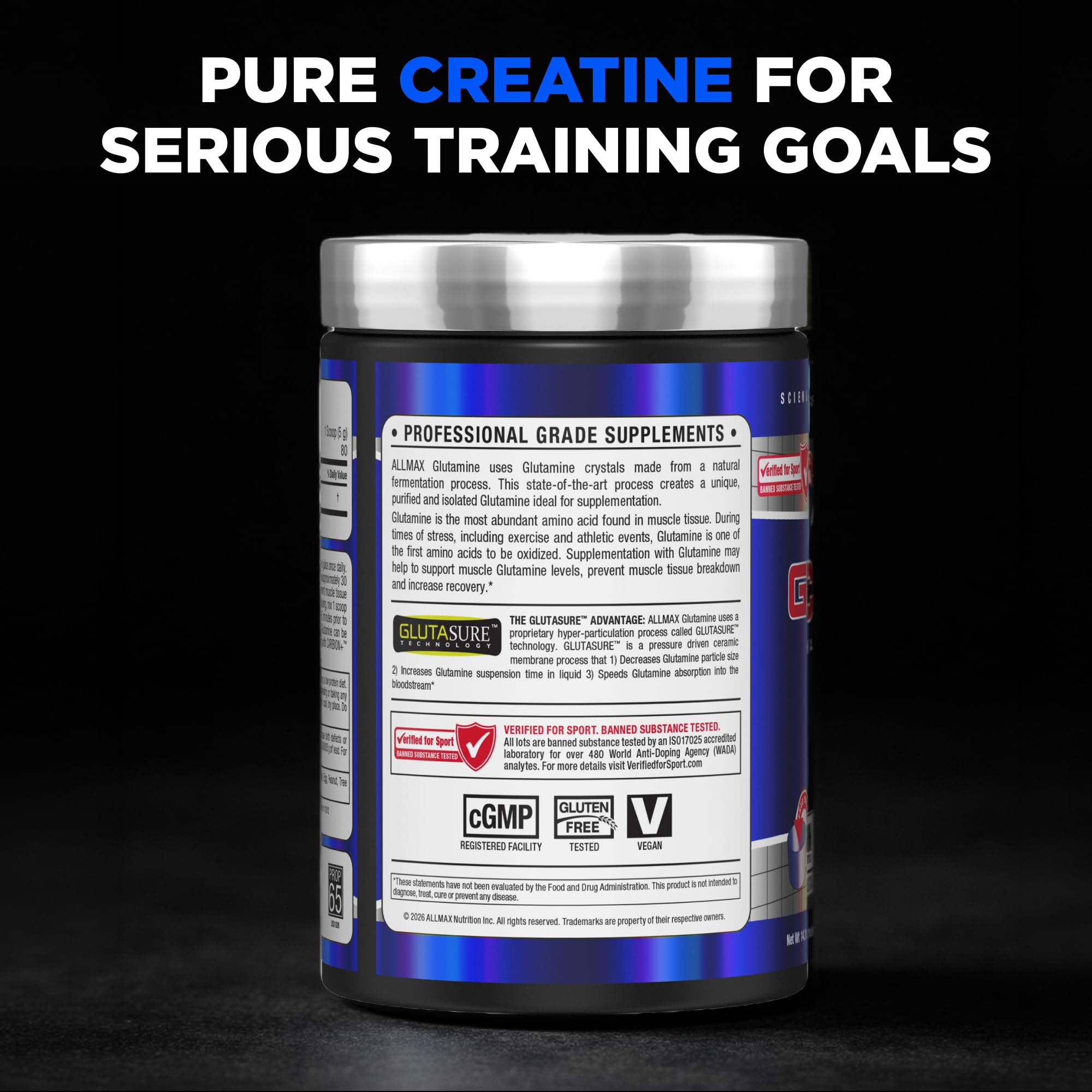 ALLMAX Creatine Monohydrate Powder, Micronized, Unflavored, 400 g — Amazon image 8
