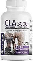 Vista 5 de ácido Linoleico Bronson CLA 3000,conjugado de potencia extra alta sin GMO, 1