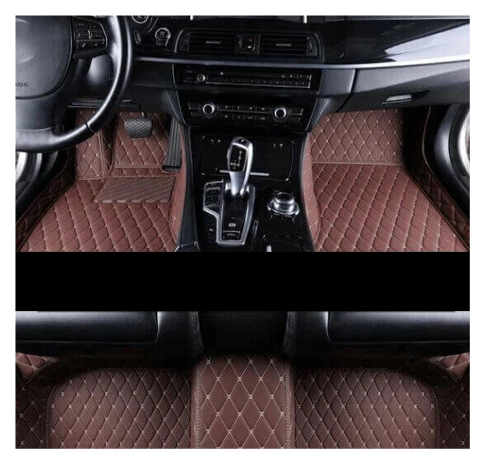 Tapis de sol voiture étanche idéal pour les trajets en famille en BMW Série 2 Tourer