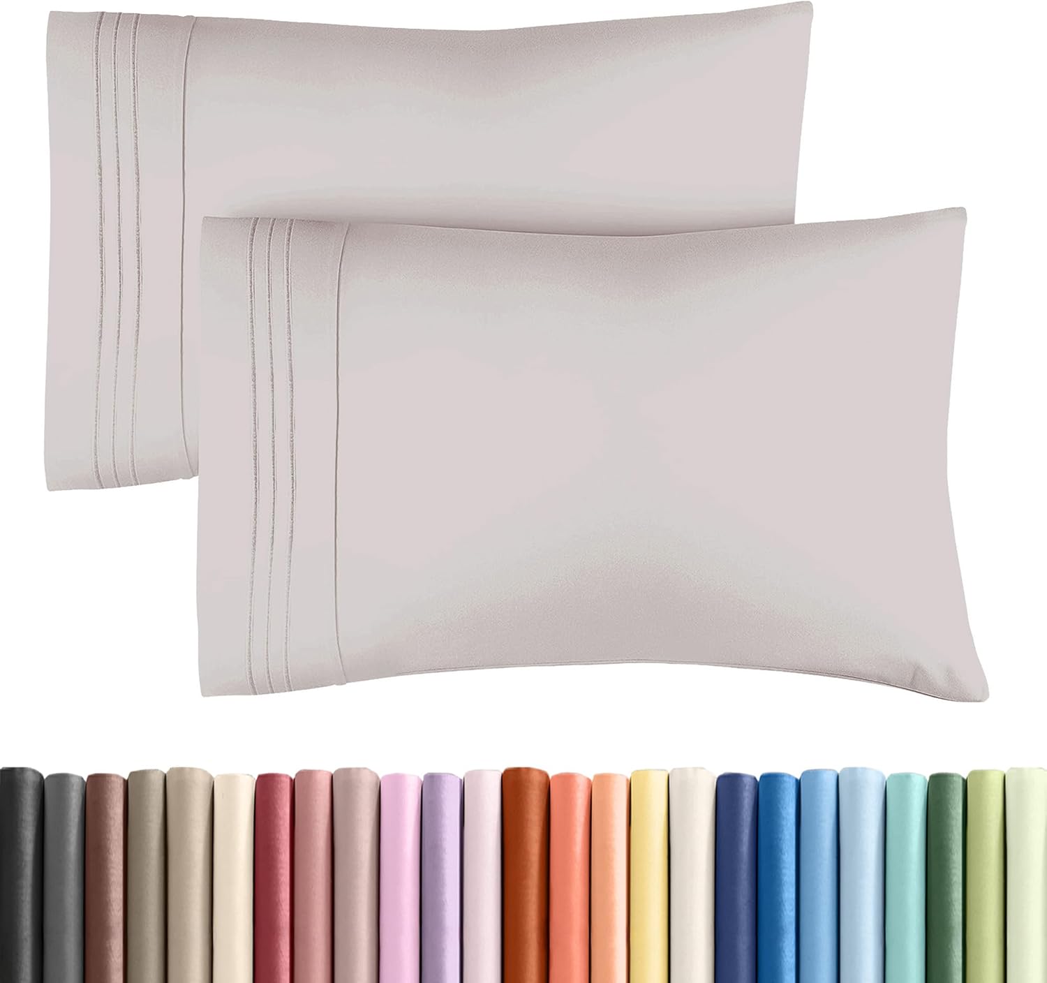 Queen Pillow Cases Set of 2 –...