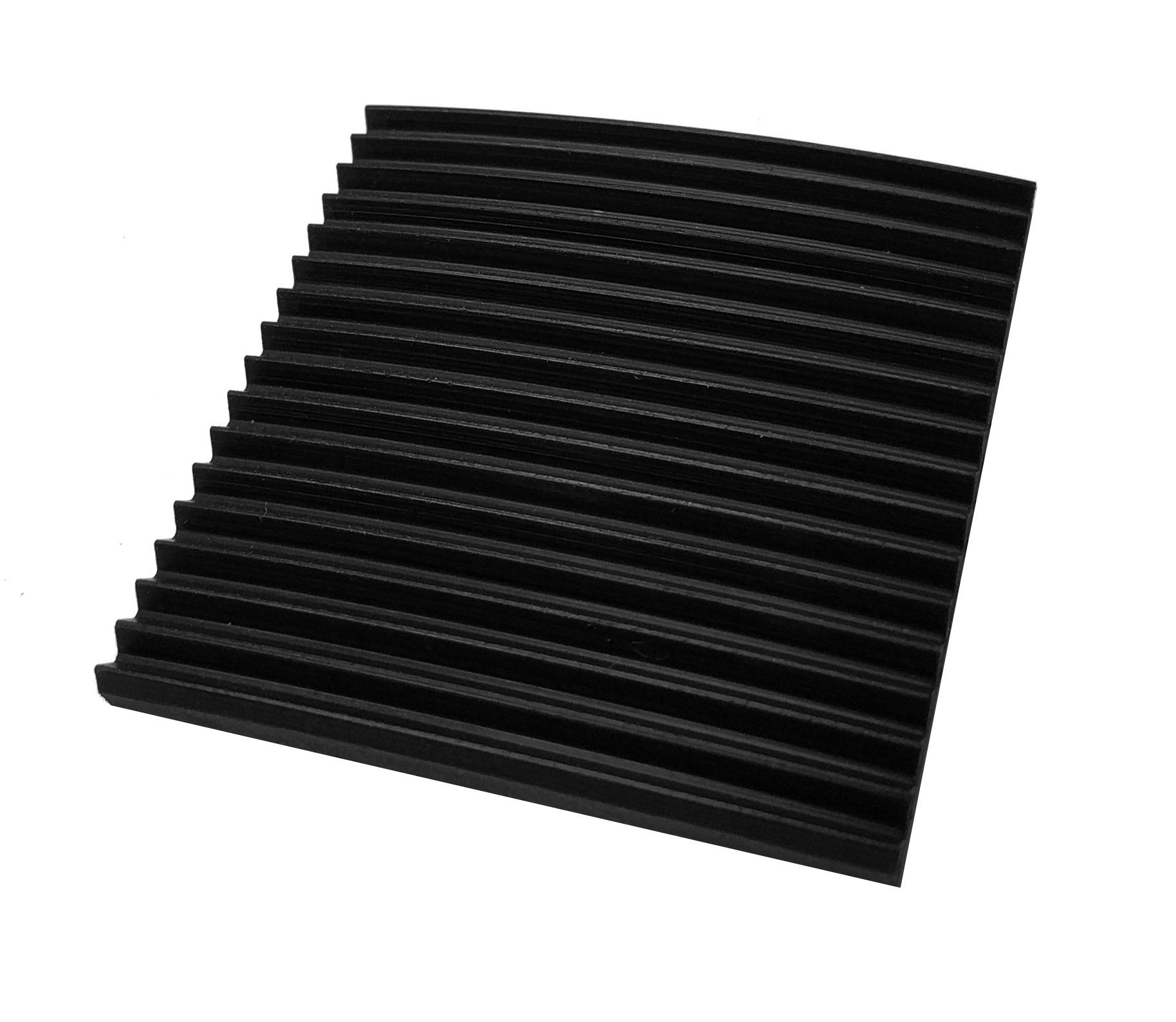 Neopren Isolationspads 5er-Set - 150x150x5mm Antivibrationsmatten Für Möbel