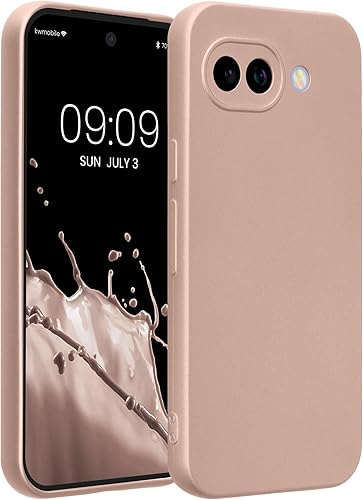 Miniatura 134 de kwmobile Funda compatible con Google Pixel 9 Pro - Funda protectora delgada de TPU para teléfono - Acabado mate suave - Negro mate NEGRO MATE,Piedra