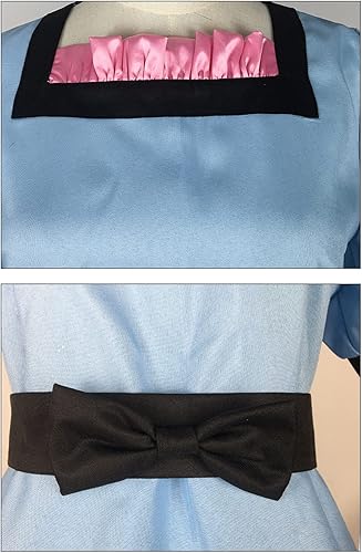 Miniatura 7 de Weixu Disfraz de anime Steins Gate Shiina Mayuri Makise Kurisu, uniforme de Halloween para mujer