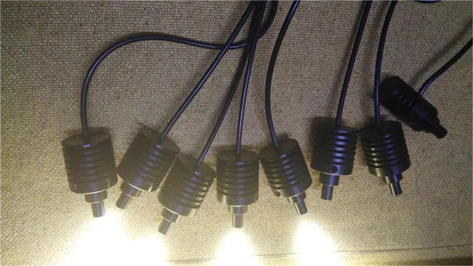 Koncentryczne światło pierścieniowe LED 8 mm do 13 mm do mikroskopu - regulowane oświetlenie punktowe (11 mm)