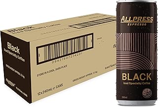 Allpress Espresso Iced Black Speciality Coffee 240 ml (Pack of 12)