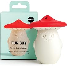 Fridge Deodorizer by OTOTO - Baking Soda Fridge, Refrigerator Deodorizer, Baking Soda Odor Absorber, Cute Gifts, Cute Kitchen (Mushroom)