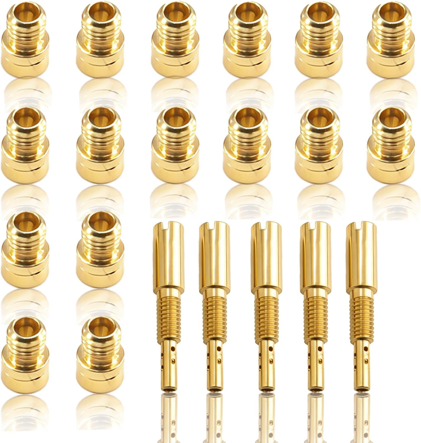 Carburetor Main Jet & Pilot Jet Slow Jet for Yamaha Big Bear/Bruin/Grizzly/Kodiak/Wolverine/Rhino/Raptor ATV Carb