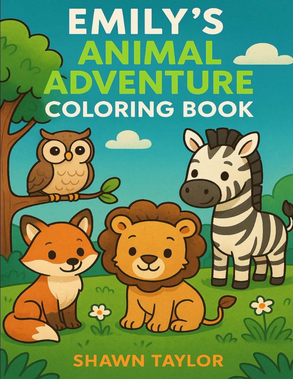 Emily’s Animal Adventure Coloring Book (Emily’s Amazing Activity Adventures)