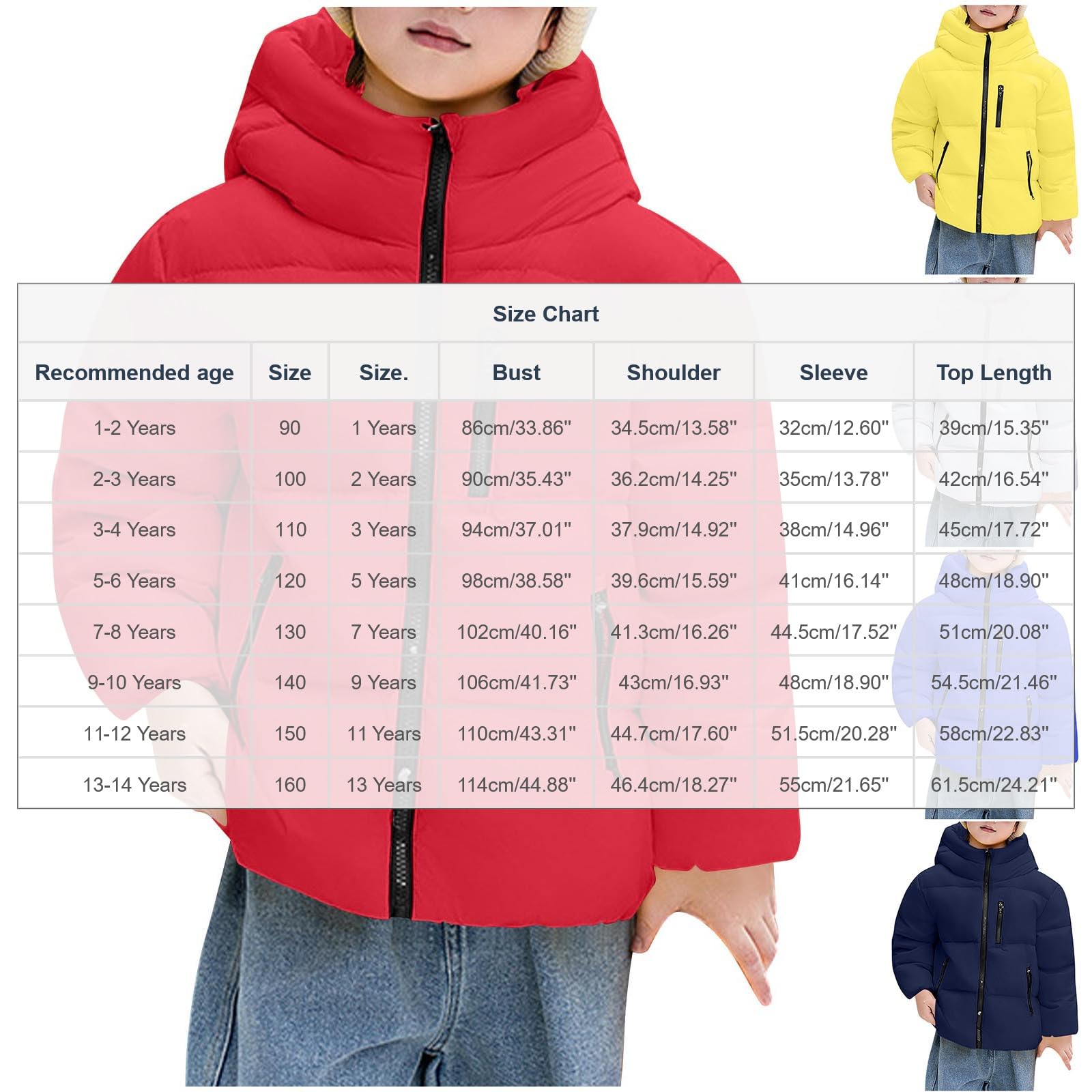 Giacca trapuntata pesante per ragazze, per bambini, invernale, caldo, con cappuccio, con risvolto, imbottito, oversize, con bottoni, abbigliamento da scuola, 1-14 anni