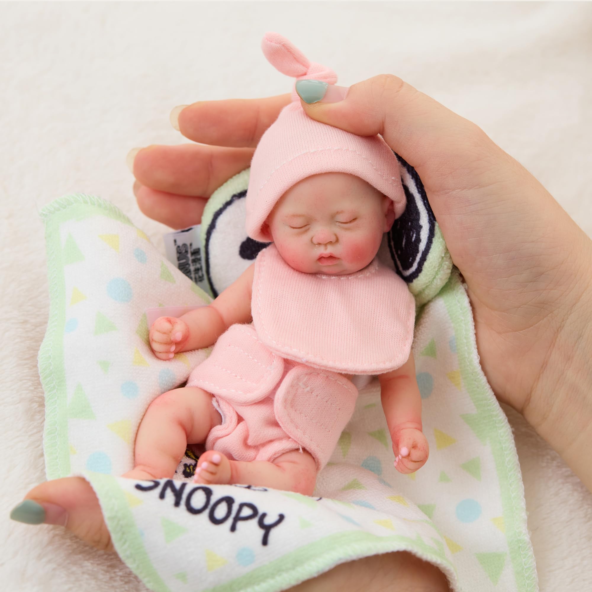 6" Reborn Baby Dolls - Realistic Soft Silicone Newborn Girl Dolls