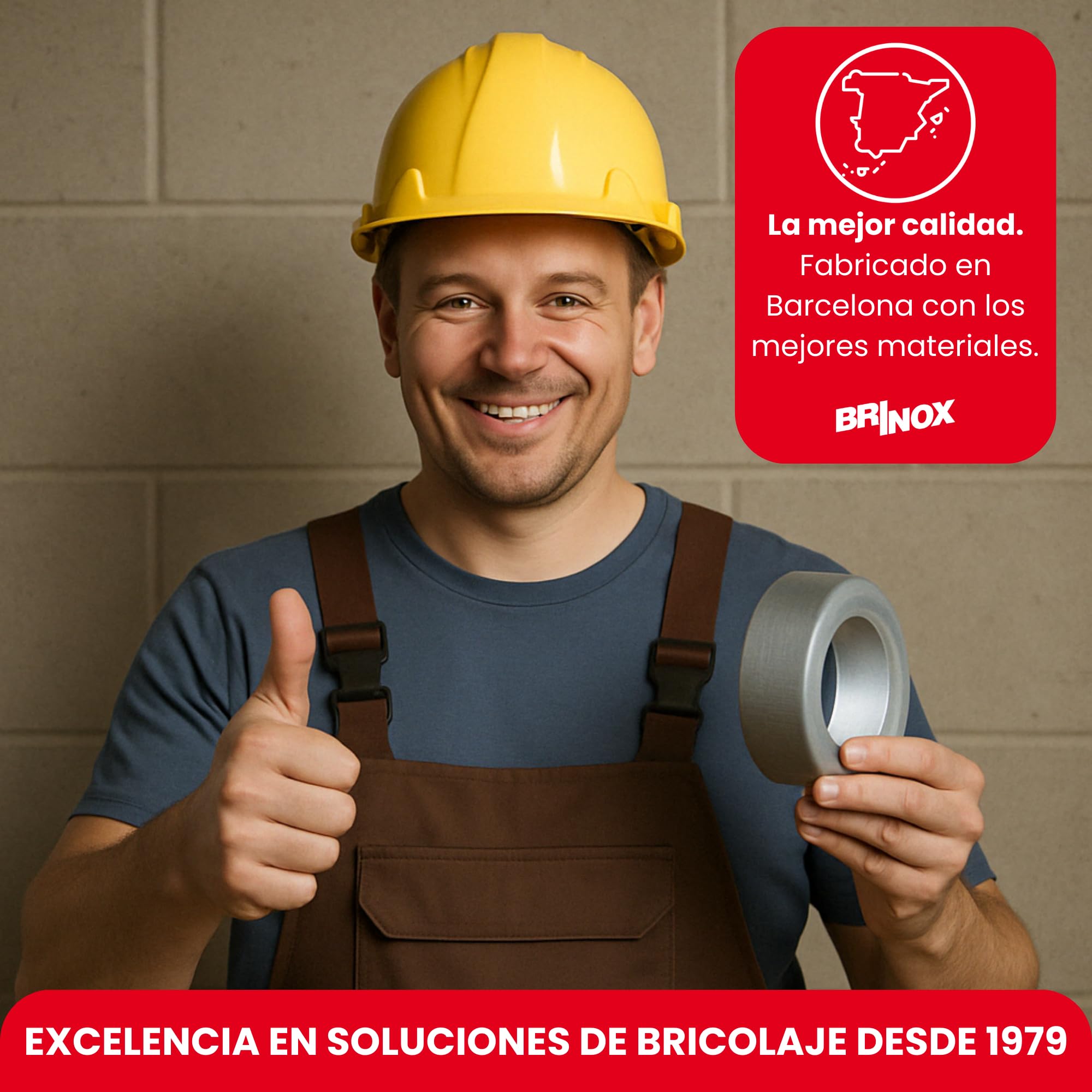 Brinox – Nastro americano, giallo, B61110A