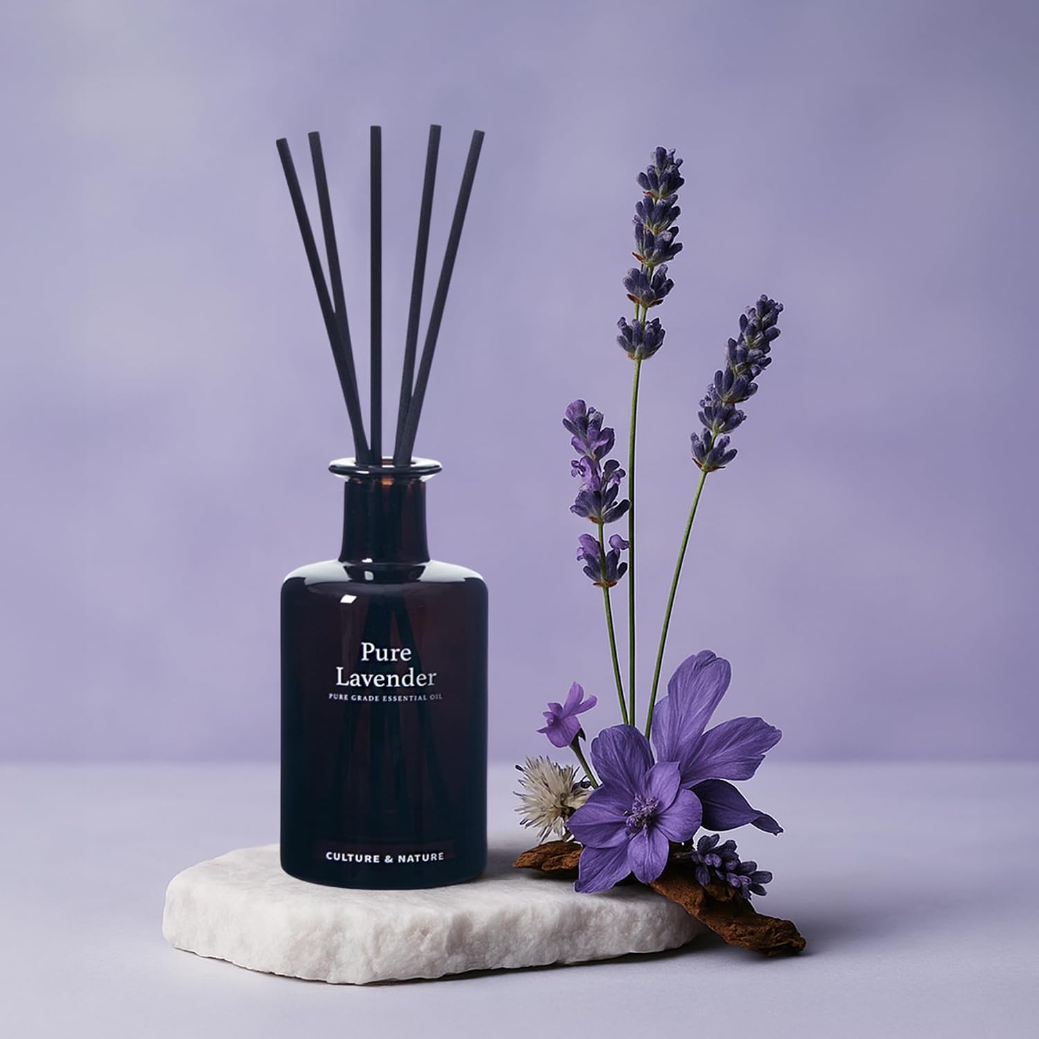 CULTURE & NATURE Pure Grade Essential Oil Diffuser (Pure Lavender)