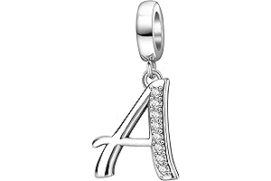 Dijes de Plata 925 con Inicial para Mujer