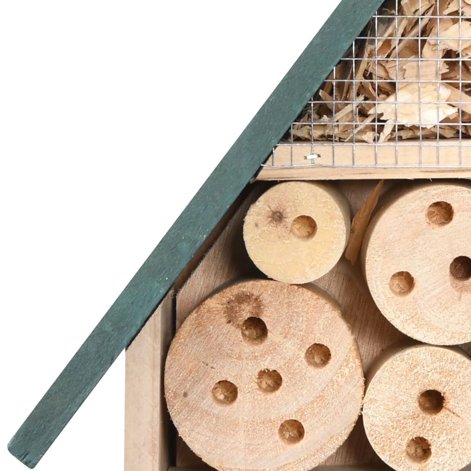 Rantry Insektenhotel 31 x 10 x 48 cm aus Tannenholz, Innenmöbel für Wohnzimmer, Büro, Schlafzimmer