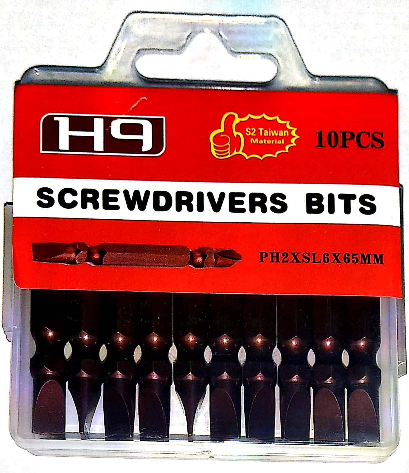 See full amazon price history chart for H9 Bronze Finish 1/4-inch Hex Shank Double End Magnetic Magnet Plus and Minus Head Screwdriver S2 Taiwan Philips Bit (Ph2 -SL6 X 65 mm) - Pack of 10 Bits H9 Bronze Finish 1/4-inch Hex Shank Double End Magnetic Magnet Plus and Minus Head Screwdriver S2 Taiwan Philips Bit (Ph2 -SL6 X 65 mm) - Pack of 10 Bits (B07KMR1XTR) Amazon Price History, Amazon Price Tracker