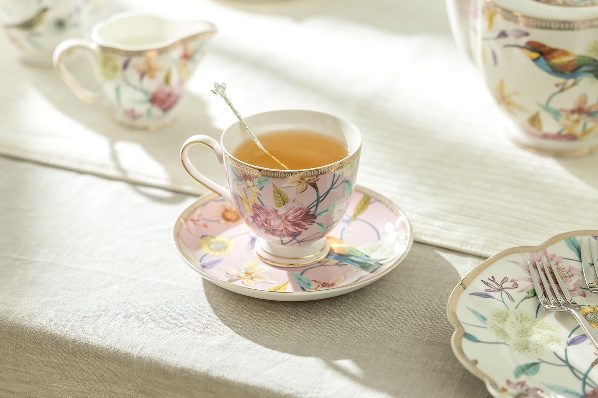 Amazon.com | Gracie China Shop Grace Teaware Spring Flowers with